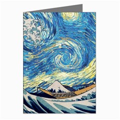 The Great Wave Of Kanagawa Painting Greeting Cards (pkg Of 8)