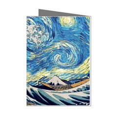 The Great Wave Of Kanagawa Painting Mini Greeting Cards (pkg Of 8) by Perong