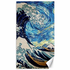 The Great Wave Of Kanagawa Painting Canvas 40  X 72 