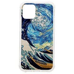 The Great Wave Of Kanagawa Painting Iphone 12 Mini Tpu Uv Print Case	