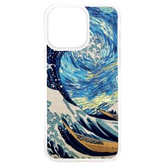 The Great Wave Of Kanagawa Painting Iphone 15 Pro Max Tpu Uv Print Case by Perong