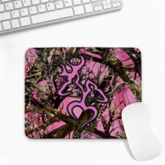 Pink Browning Deer Glitter Camo Small Mousepad