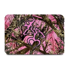 Pink Browning Deer Glitter Camo Plate Mats