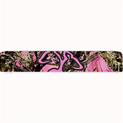 Pink Browning Deer Glitter Camo Small Bar Mat by Perong