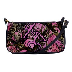 Pink Browning Deer Glitter Camo Shoulder Clutch Bag