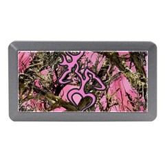 Pink Browning Deer Glitter Camo Memory Card Reader (Mini)