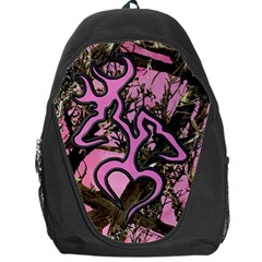 Pink Browning Deer Glitter Camo Backpack Bag