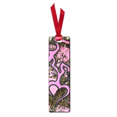 Pink Browning Deer Glitter Camo Small Book Marks