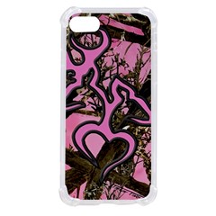 Pink Browning Deer Glitter Camo iPhone SE