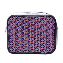 Trippy Cool Pattern Mini Toiletries Bag (one Side) by designsbymallika