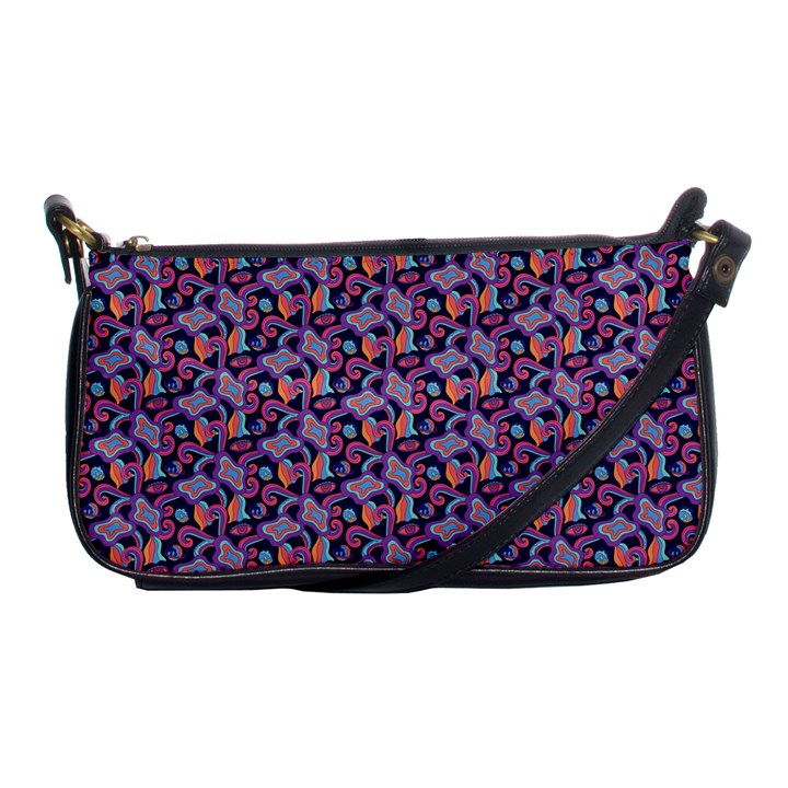 Trippy Cool Pattern Shoulder Clutch Bag