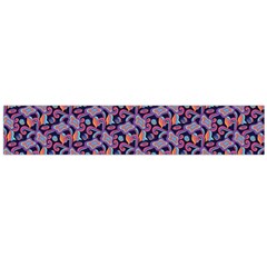 Trippy Cool Pattern Large Premium Plush Fleece Scarf 