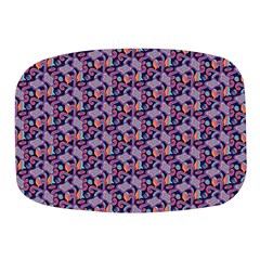 Trippy Cool Pattern Mini Square Pill Box by designsbymallika