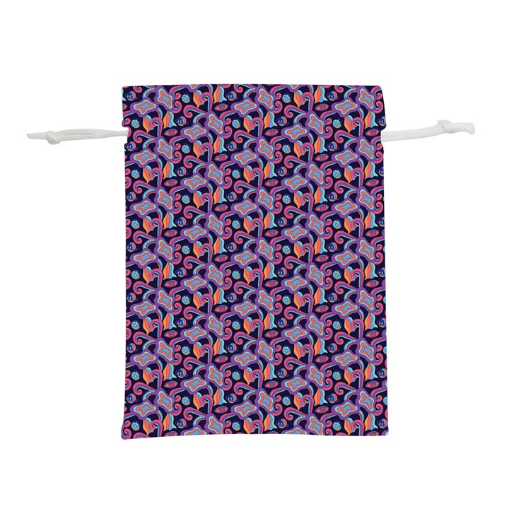 Trippy Cool Pattern Lightweight Drawstring Pouch (M)