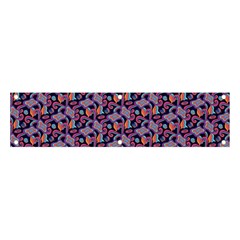 Trippy Cool Pattern Banner And Sign 4  X 1  by designsbymallika