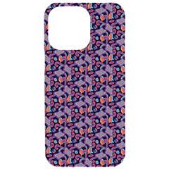 Trippy Cool Pattern Iphone 15 Pro Max Black Uv Print Pc Hardshell Case by designsbymallika