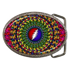 Grateful Dead Bear Pattern Belt Buckles by Maspions