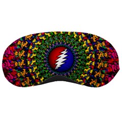 Grateful Dead Bear Pattern Sleep Mask