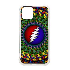 Grateful Dead Bear Pattern Iphone 11 Pro 5 8 Inch Tpu Uv Print Case by Maspions