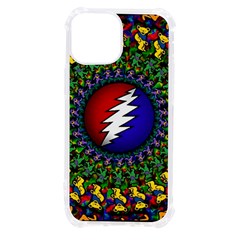 Grateful Dead Bear Pattern Iphone 13 Mini Tpu Uv Print Case by Maspions