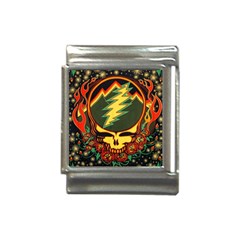 Grateful Dead Scarlet Fire Italian Charm (13mm)