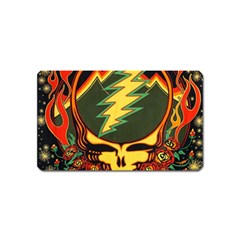 Grateful Dead Scarlet Fire Magnet (name Card) by Perong