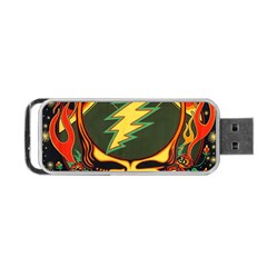 Grateful Dead Scarlet Fire Portable Usb Flash (two Sides) by Perong