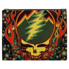 Grateful Dead Scarlet Fire Cosmetic Bag (xxxl) by Perong