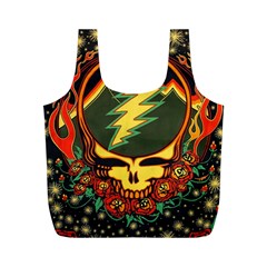 Grateful Dead Scarlet Fire Full Print Recycle Bag (m) by Perong