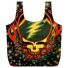 Grateful Dead Scarlet Fire Full Print Recycle Bag (xl) by Perong