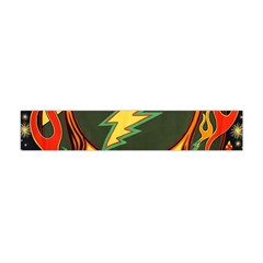 Grateful Dead Scarlet Fire Premium Plush Fleece Scarf (mini) by Perong