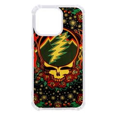 Grateful Dead Scarlet Fire Iphone 13 Pro Tpu Uv Print Case by Perong