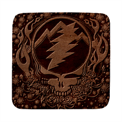 Grateful Dead Scarlet Fire Square Wood Guitar Pick Holder Case And Picks Set by Perong