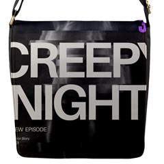 Creepy Night Flap Closure Messenger Bag (s) by NawaP