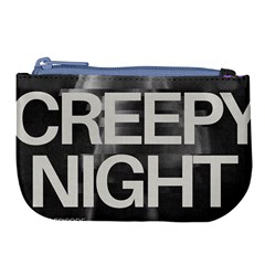 Creepy Night Large Coin Purse by NawaP