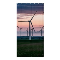 Wind Giants At Twilight Shower Curtain 36  X 72  (stall) 