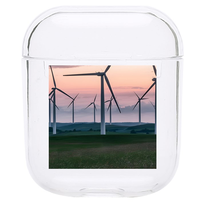 Wind Giants At Twilight Hard PC AirPods 1/2 Case