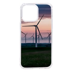 Wind Giants At Twilight Iphone 14 Pro Max Tpu Uv Print Case by Tellerarts