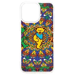 Dead Dancing Bears Grateful Dead Pattern Iphone 15 Pro Max Tpu Uv Print Case by Grandong