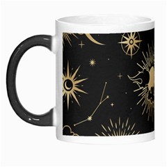 Asian Seamless Pattern With Clouds Moon Sun Stars Vector Collection Oriental Chinese Japanese Korean Morph Mug