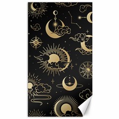 Asian Seamless Pattern With Clouds Moon Sun Stars Vector Collection Oriental Chinese Japanese Korean Canvas 40  X 72  by Grandong