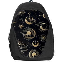 Asian Seamless Pattern With Clouds Moon Sun Stars Vector Collection Oriental Chinese Japanese Korean Backpack Bag