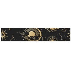 Asian Seamless Pattern With Clouds Moon Sun Stars Vector Collection Oriental Chinese Japanese Korean Large Premium Plush Fleece Scarf 