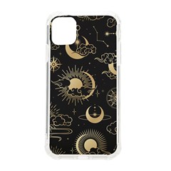 Asian Seamless Pattern With Clouds Moon Sun Stars Vector Collection Oriental Chinese Japanese Korean Iphone 11 Tpu Uv Print Case by Grandong