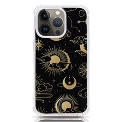 Asian Seamless Pattern With Clouds Moon Sun Stars Vector Collection Oriental Chinese Japanese Korean Iphone 13 Pro Tpu Uv Print Case by Grandong