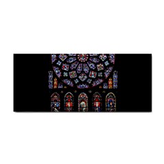 Chartres Cathedral Notre Dame De Paris Stained Glass Hand Towel