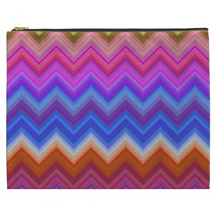 Pattern Chevron Zigzag Background Cosmetic Bag (xxxl) by Grandong