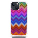 Pattern Chevron Zigzag Background iPhone 13 mini TPU UV Print Case Front