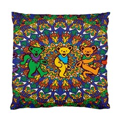 Dead Dancing Bears Grateful Dead Pattern Standard Cushion Case (two Sides) by Grandong