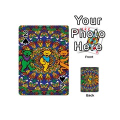 Dead Dancing Bears Grateful Dead Pattern Playing Cards 54 Designs (mini)